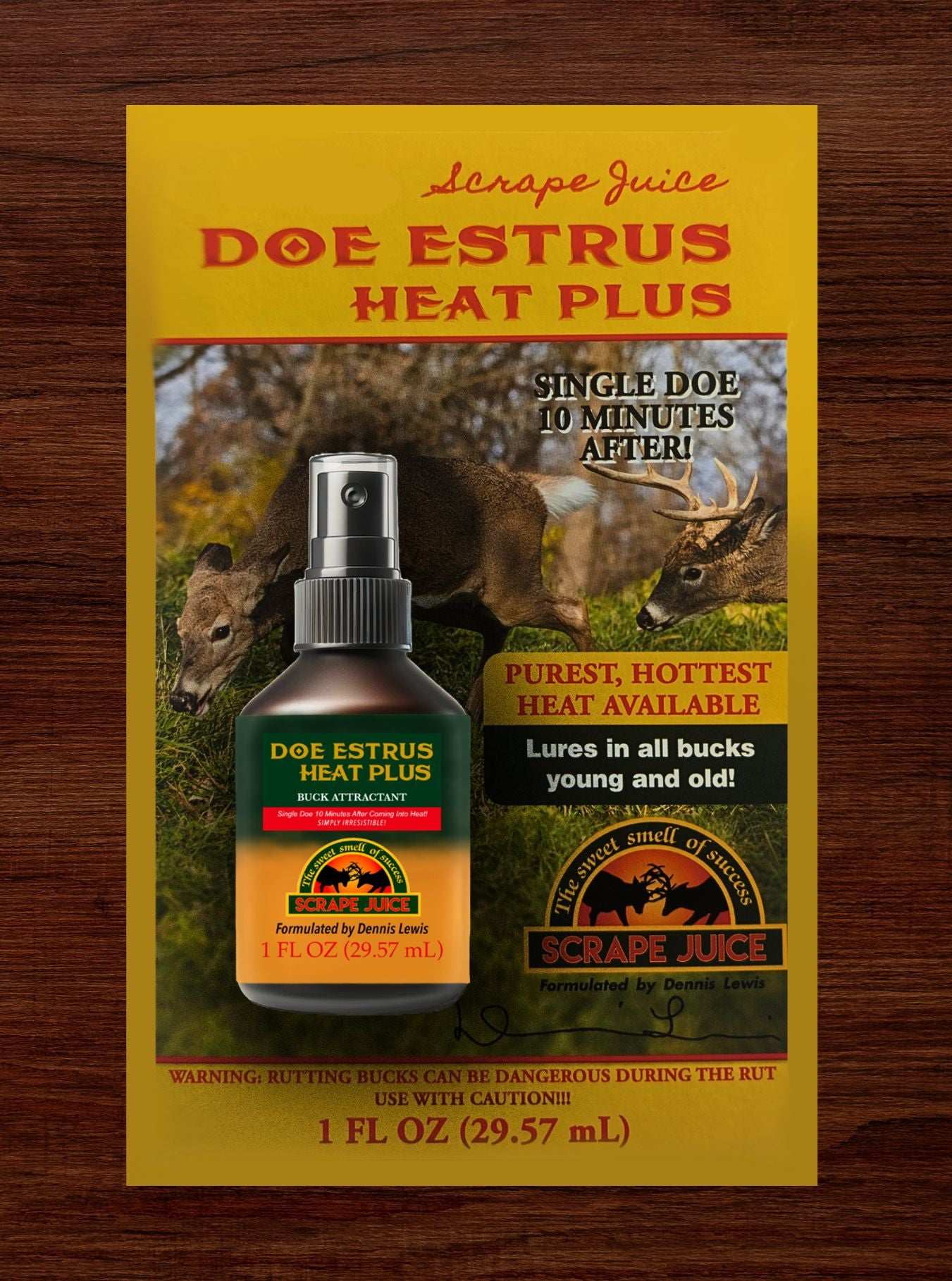 Doe Estrus Heat Plus | Extra Strength Deer Lure