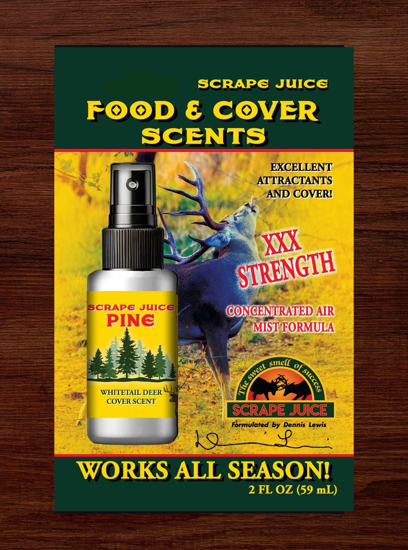 Food & Cover Scents | 'Pine' - Extra Strength