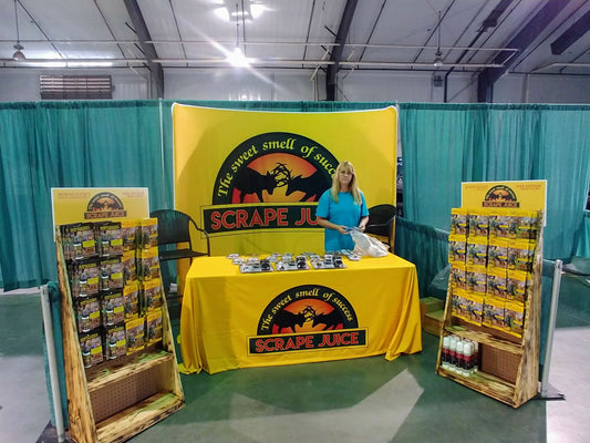 Scrape Juice Gears Up (NEW - Shirts and Stylish Hats) For the 2024 Buck-A-Rama