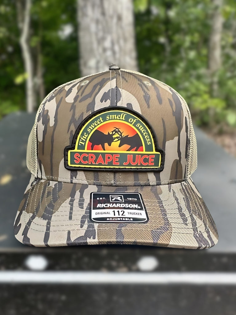 Scrape Juice Camo Hat with Original Logo