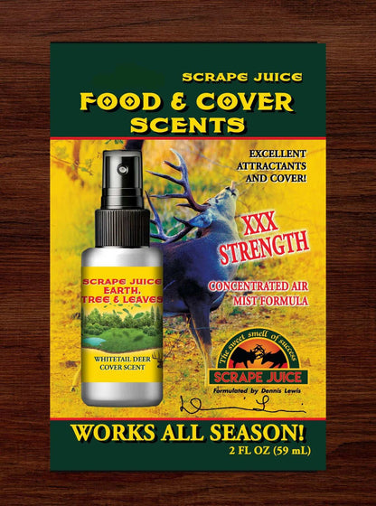 Food & Cover Scents | 'Earth, Tree, and Leaves' - Odor Mask