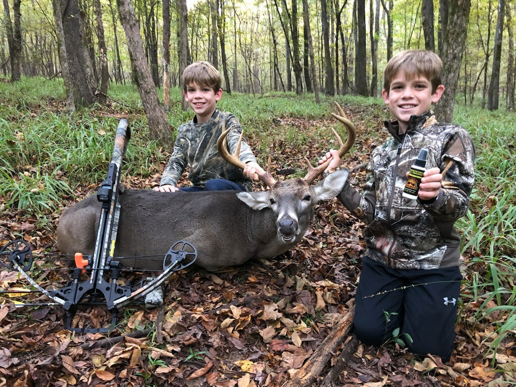 bowhunter's fatal obsession success with two kids and a crossbow
